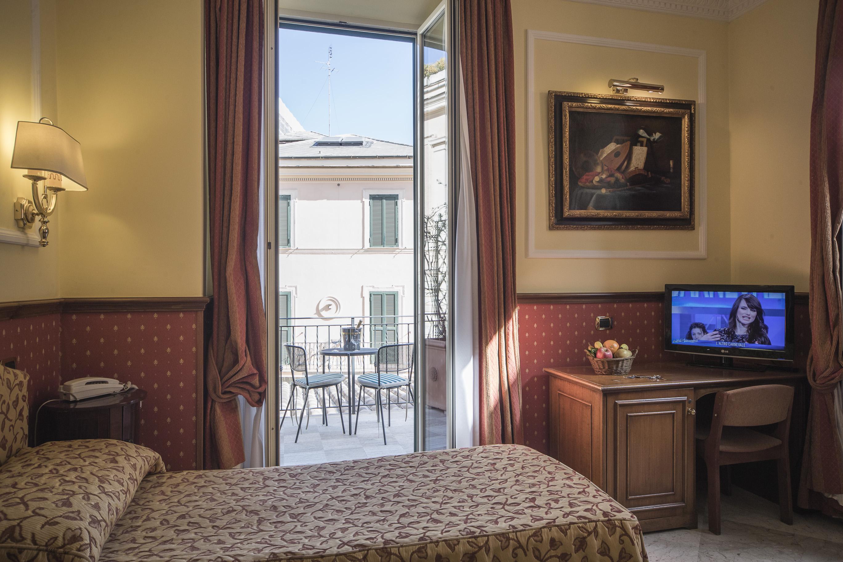 רומא Hotel Donatello מראה חיצוני תמונה