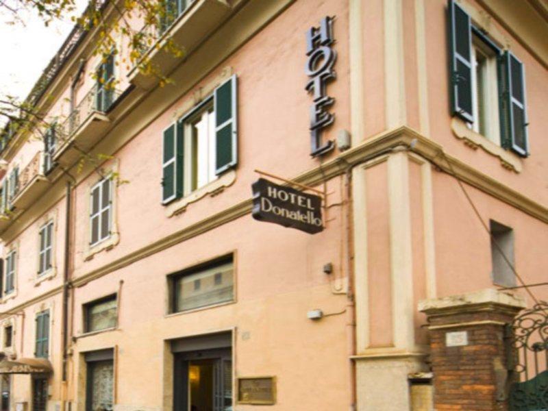 רומא Hotel Donatello מראה חיצוני תמונה