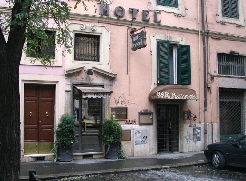 רומא Hotel Donatello מראה חיצוני תמונה