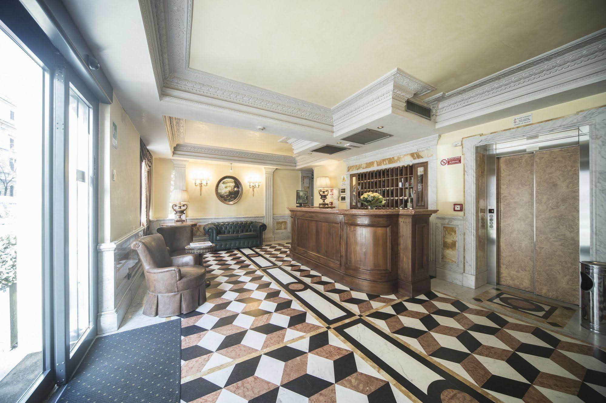 רומא Hotel Donatello מראה חיצוני תמונה