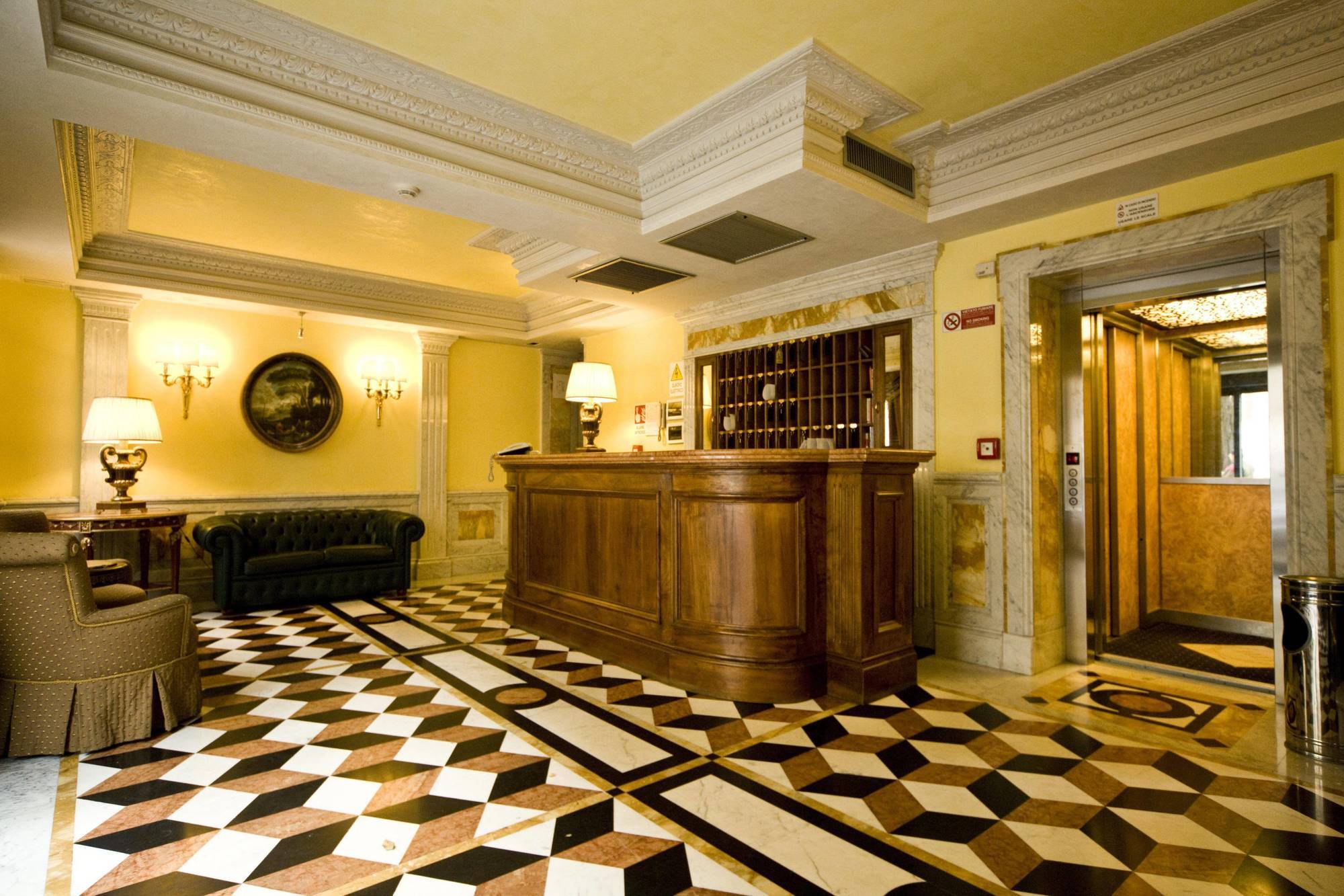 רומא Hotel Donatello מראה חיצוני תמונה